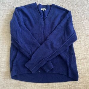 MADEWELL ROYAL BLUE CASHMERE SWEATER SIZE SMALL
